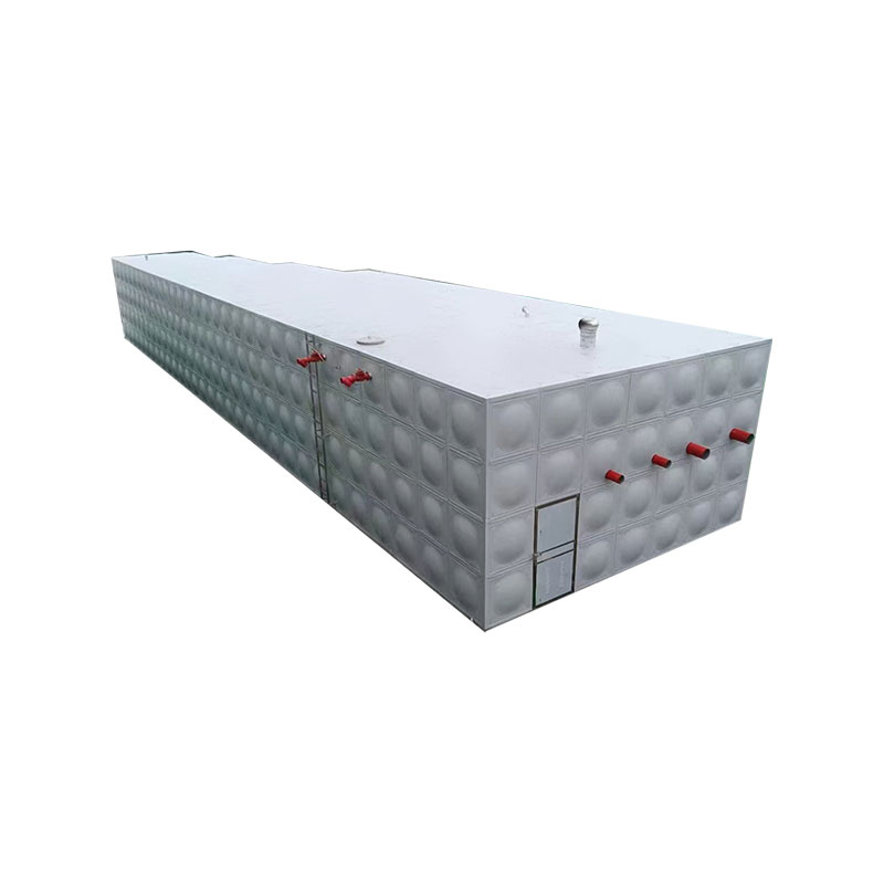 Tank pompası entegre kesitli su deposu